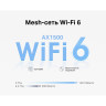 Домашняя Mesh Wi-Fi система TP-LINK DECO X1500(3-pack) AX1500