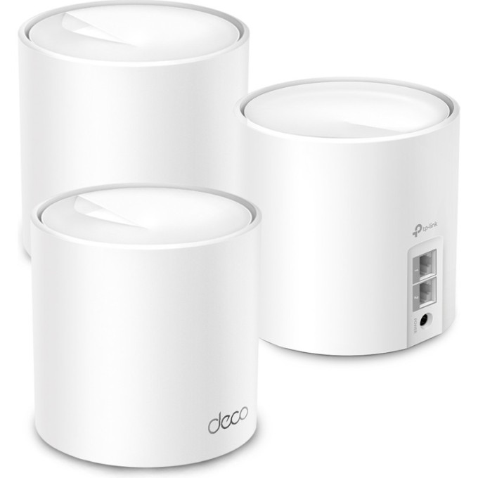 Домашняя Mesh Wi-Fi система TP-LINK DECO X1500(3-pack) AX1500